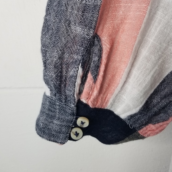 Anthropologie plaid crochet swing top - Picture 13 of 14